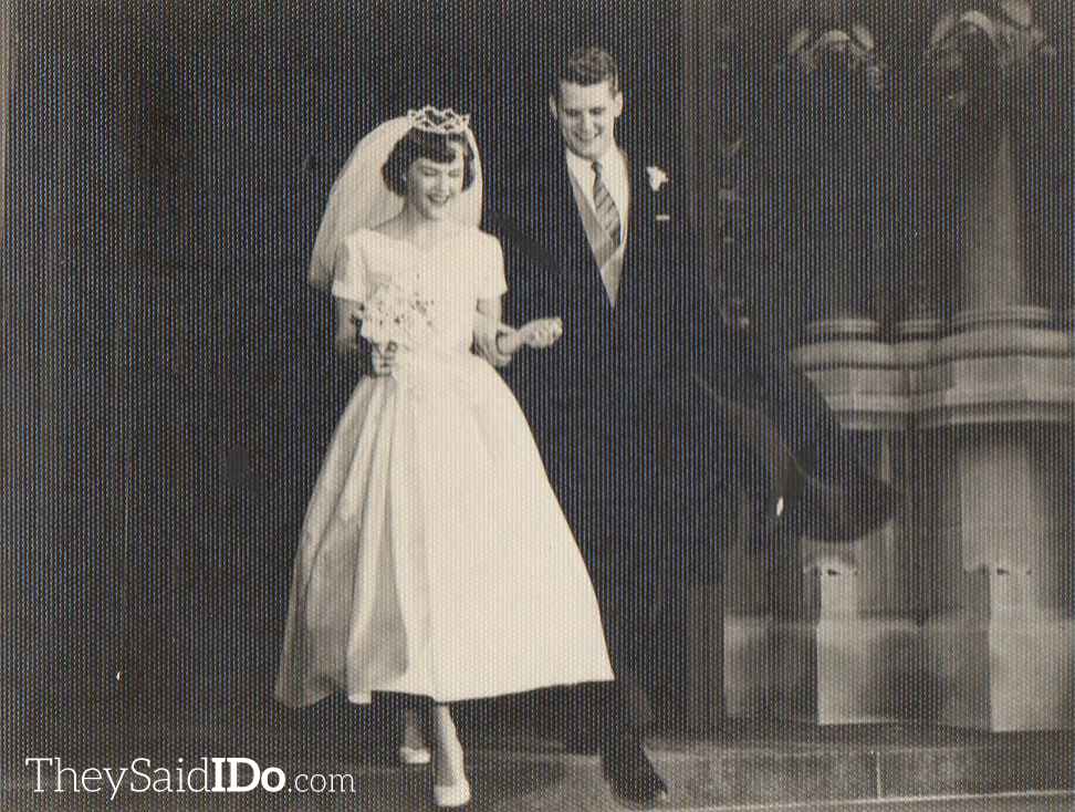 Don & Pat - February 1954 {TheySaidIDo.com}